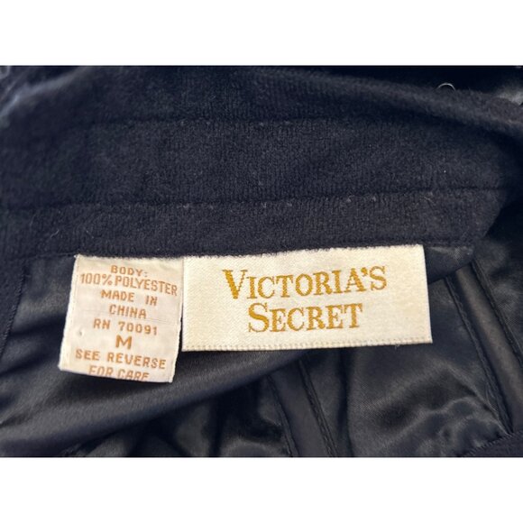 Vintage Victorias Secret Gold Label Black Beaded Halter Top Sz M Y2K Maximalist - Picture 5 of 6